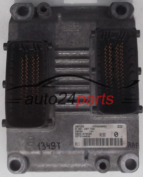 Komputer sterownik silnika Alfa Romeo 0261207728 00551870590 1039S02052 ME731HA030