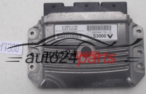 MOTORSTEUERGERÄT ECU STEUERGERAT RENAULT CLIO 1.2 JOHNSON CONTROLS 21585412-6B, 215854126B, 21669390-7C, 216693907C, 8200504593, 8200461733 