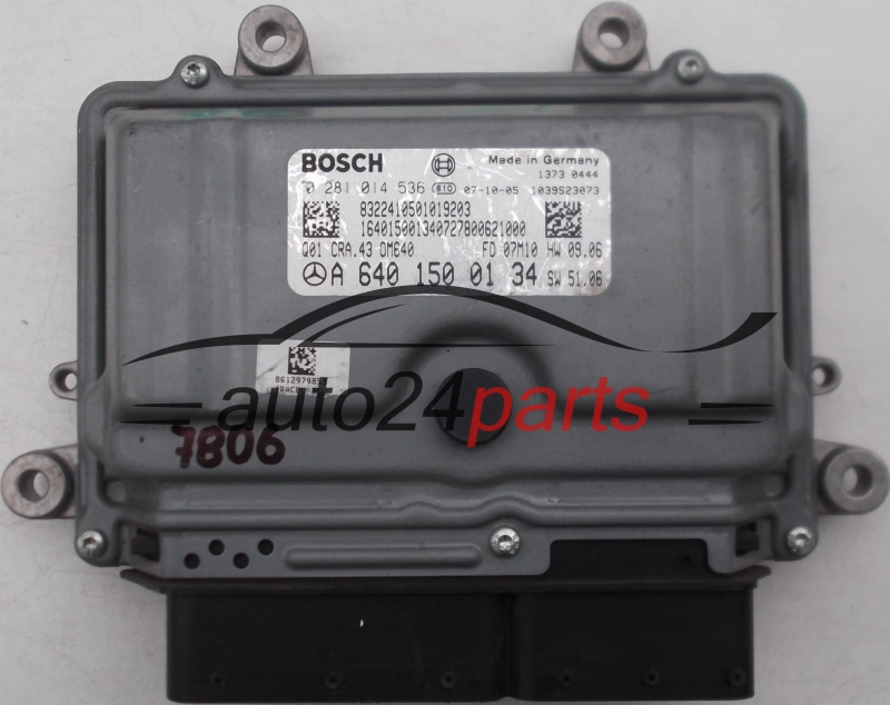 calculateur moteur pour mercedes 