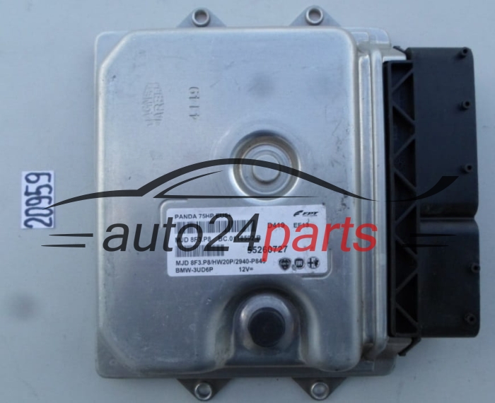 KOMPUTER STEROWNIK SILNIKA FIAT PANDA MJD 8F3.P8, MJD8F3P8, 55260727