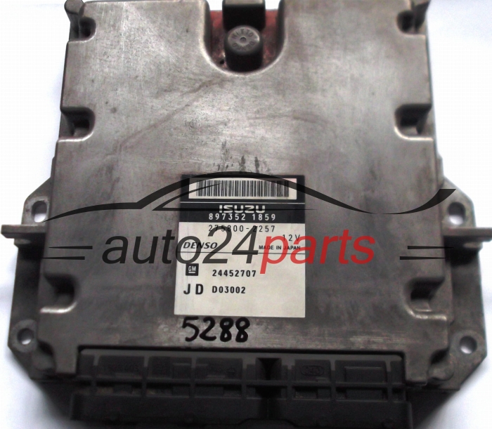 KOMPUTER STEROWNIK SILNIKA OPEL VECTRA SIGNUM 3.0 CDTI Y30DT DENSO 8973521859, 897352-1659, 2758002257, 275800-2257, 24452707 JD D03002