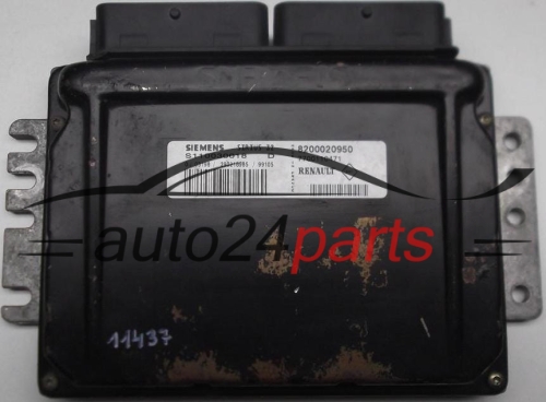 CALCULATEUR MOTEUR RENAULT MEGANE SIEMENS S110030018 D, S110030018D, 8200020950, 7700110471