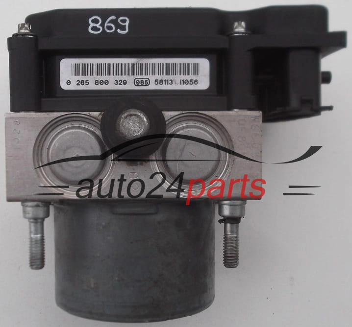 ABS POMPA I STEROWNIK CLIO MODUS BOSCH 0 265 231 359, 0265231359, 8200 129 951, 8200129951, 0 265 800 329, 0265800329 