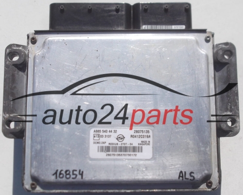 ECU CENTRALITA DE MOTOR SSANGYONG RODIUS R0412C019A, A665 540 44 32, A6655404432, 28075135