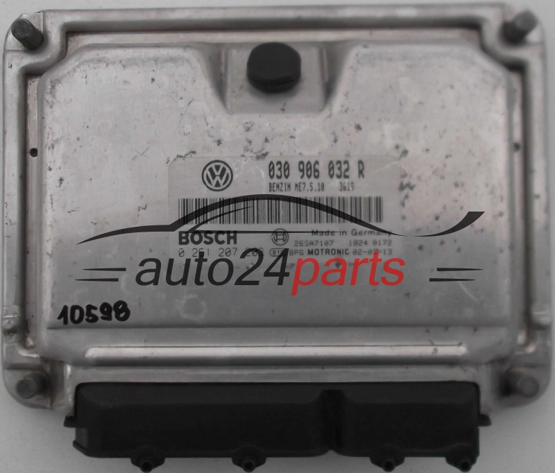 KOMPUTER STEROWNIK SILNIKA VW VOLKSWAGEN LUPO 1.4 BOSCH 0 261 207 203, 0261207203, 030 906 032 R, 030906032R 