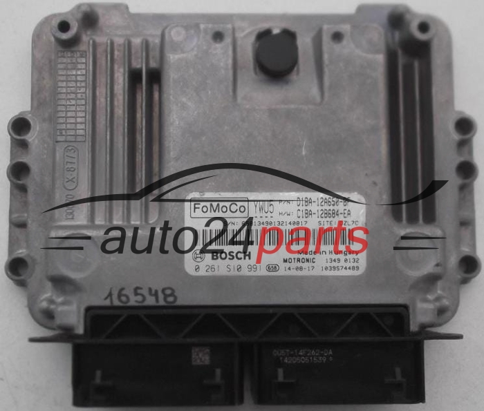 CALCULATEUR MOTEUR FORD BOSCH 0 261 S10 991, 0261S10991, D1BA-12A650-BF, D1BA12A650BF, C1BA-12B684-EA, C1BA12B684EA 