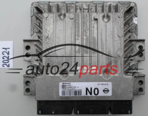 KOMPUTER STEROWNIK SILNIKA NISSAN JUKE 1.5 DCI S180067168 A, S180067168A, 23710BJ91B 