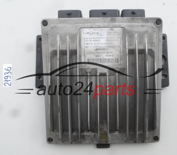 KOMPUTER STEROWNIK SILNIKA RENAULT KANGOO 1.5 DCI 8200309914, R0410C079A 