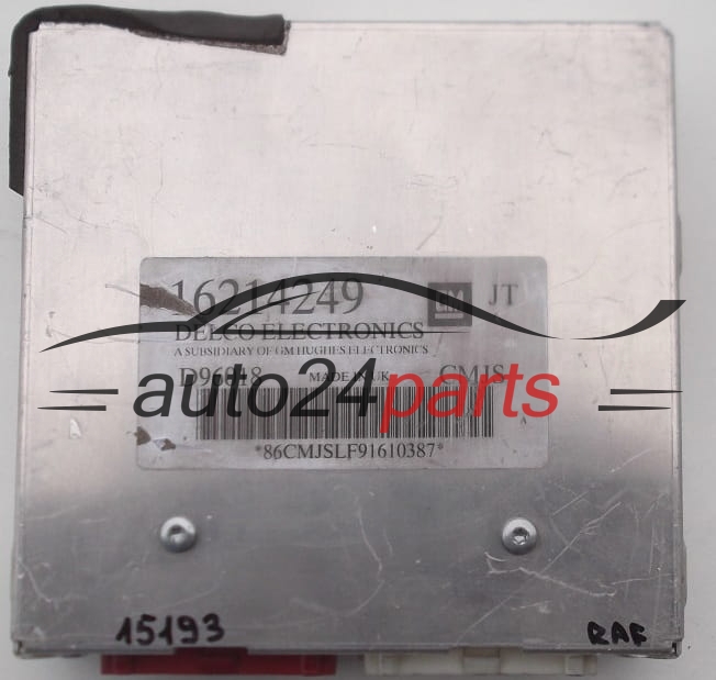 KOMPUTER STEROWNIK SILNIKA OPEL TIGRA 1.6 X16XE 16214249 JT D96018