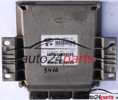 CALCULATEUR MOTEUR CITROEN C5 MAGNETI MARELLI IAW 48P2.31, IAW48P231, 16469034, 9642606280, 16394064, 9643790280