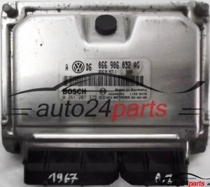 ECU CENTRALITA DE MOTOR SEAT TOLEDO 2,3 V5 066 906 032 AG, 066906032AG, BOSCH 0 261 207 375, 0261207375, 26SA8203 