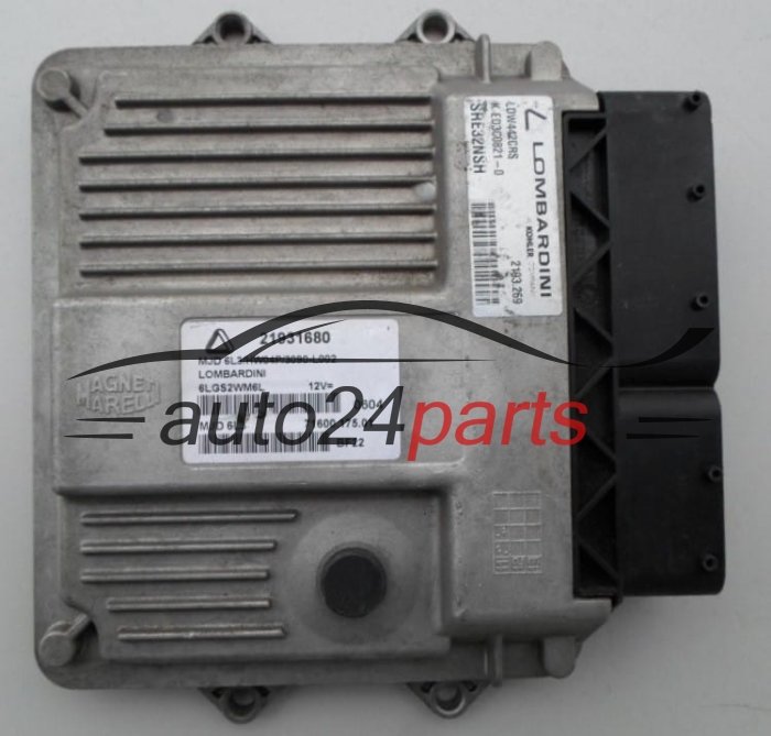 CALCULATEUR MOTEUR LOMBARDINI Magneti Marelli MJD 6L3,  21931680, 71600.175.01