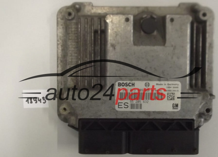 KOMPUTER STEROWNIK SILNIKA OPEL VECTRA C 1.9 CDTI BOSCH 0 281 013 409, 0281013409, 55 205 632, 55205632 