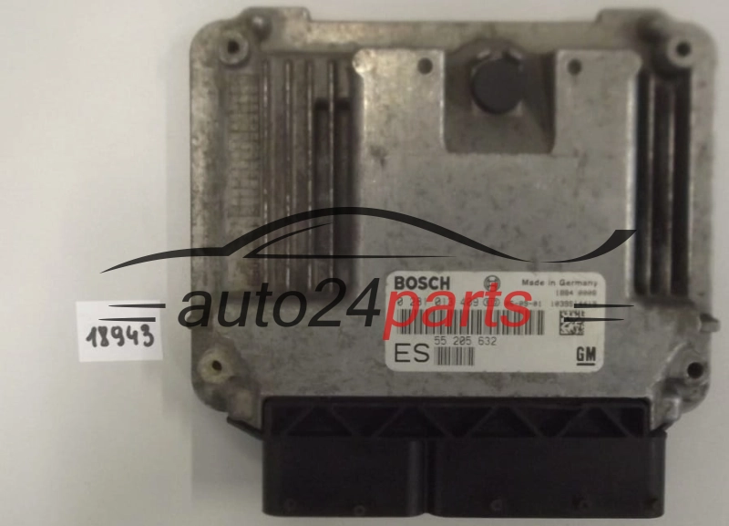 KOMPUTER STEROWNIK SILNIKA OPEL VECTRA C 1.9 CDTI BOSCH 0 281 013 409, 0281013409, 55 205 632, 55205632 