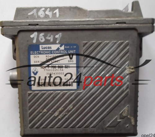 MOTORSTEUERGERÄT ECU STEUERGERÄT VOLVO S40 V40 1.9 TD R04080002D