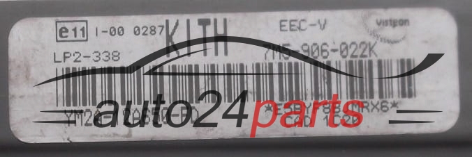 ECU CENTRALITA DE MOTOR  FORD GALAXY 2.3 VISTEON YM2A-12A650-FD