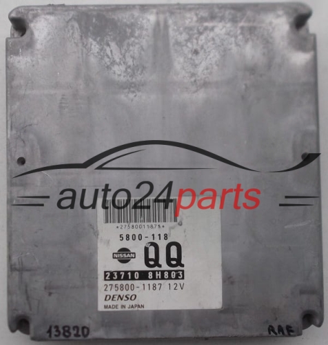 KOMPUTER STEROWNIK SILNIKA NISSAN X-TRAIL T30 5800-118, 5800118, 23710 8H803, 237108H803, 275800-1187, 2758001187 - 