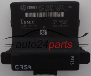 CENTRALITA DE CONFORT VOLKSWAGEN AUDI GATEWAY TEMIC 1K0907530D / 1K0 907 530 D / 1K0907951 / 1K0 907 951 