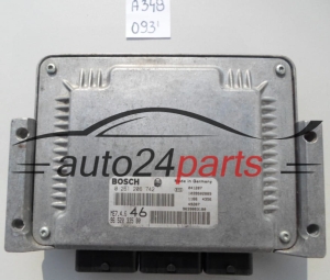 KOMPUTER STEROWNIK SILNIKA PEUGEOT 607 BOSCH 0 261 206 742,  96 520 335 80