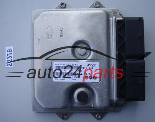 MOTORSTEUERGERÄT ECU STEUERGERAT FIAT 500 MJD 9DF.X2, MJD9DFX2, 55274378