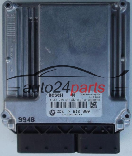 KOMPUTER STEROWNIK SILNIKA BMW E60 E71 X6 BOSCH 0 281 015 241