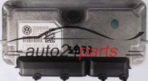 MOTORSTEUERGERÄT ECU STEUERGERAT VW VOLKSWAGEN GOLF 1.4 03C906024CK, 03C 906 024 CK, 03C907445, 03C 907 445, BENZIN 4HV CGGA, MY2 4HV.CK