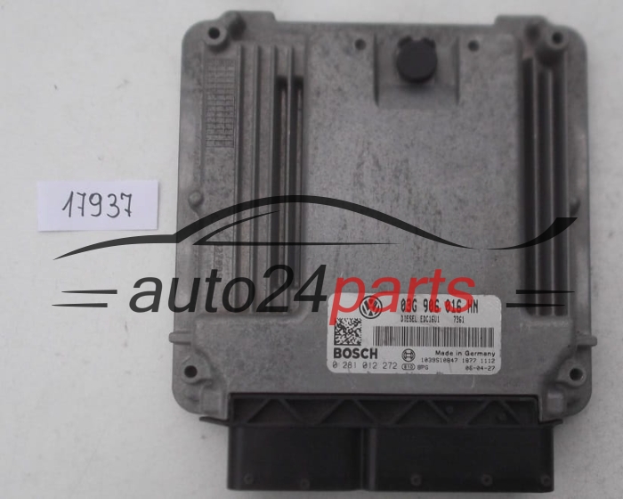 KOMPUTER STEROWNIK SILNIKA VW VOLKSWAGEN CADDY 2.0 SDI BOSCH 0 281 012 272