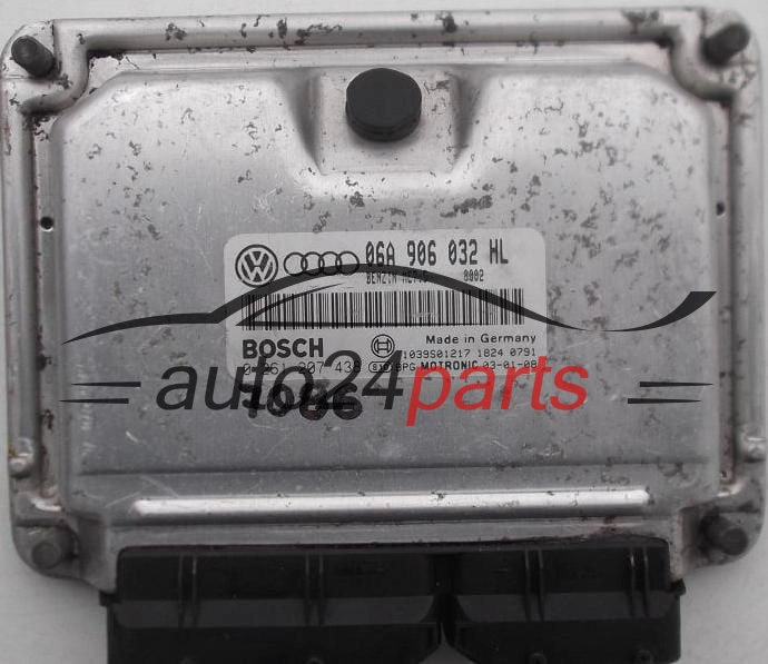 Sterownik silnika SKODA OCTAVIA 1.8 T AUM BOSCH 0261207438 06A906032HL 1039S01217 -