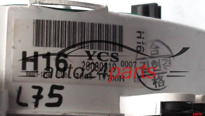 Tacho Kombiinstrument HYUNDAI MATRIX H16 20030319, 9400317340, 94003-17340, 200517700H, 2005-17700H