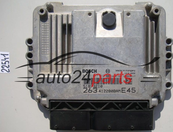 CENTRALITA DE MOTOR FIAT DOBLO 1.6 JTD BOSCH 0 281 017 012, 0281017012, 51873210