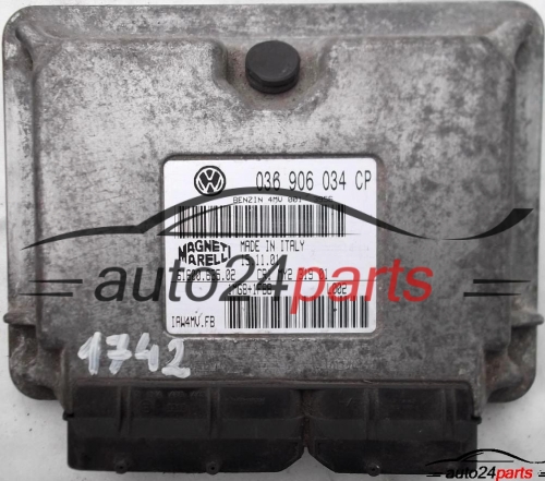 MOTORSTEUERGERÄT ECU STEUERGERÄT SEAT LEON TOLEDO 1.6 036906034CP, IAW4MVFB