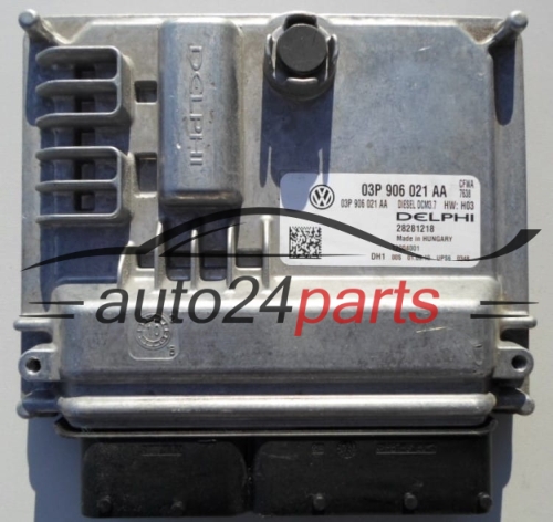 ECU CENTRALITA DE MOTOR  VOLKSWAGEN SEAT 1.2 TDI DELPHI 28281218, 03P 906 021 AA