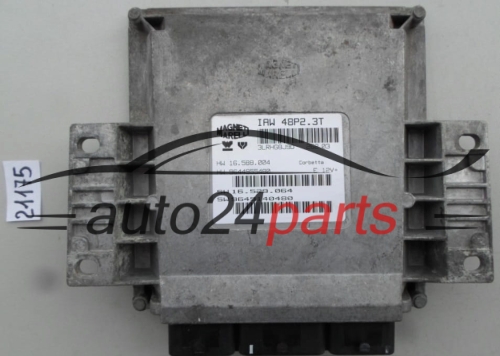 MOTORSTEUERGERÄT ECU STEUERGERAT PEUGEOT 206 MAGNETI MARELLI IAW 48P2.3T, IAW48P23T, 9649140480