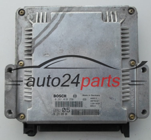 MOTORSTEUERGERÄT ECU STEUERGERÄT  PEUGEOT 206 2.0 HDI BOSCH 0 281 010 250, 96 370 899 80