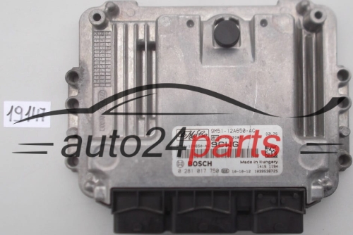 KOMPUTER STEROWNIK SILNIKA FORD FOCUS 1.6 TDCI BOSCH 0 281 017 750, 0281017750, 9M51-12A650-AG, 9M5112A650AG