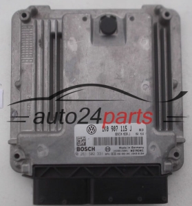  CALCULATEUR MOTEUR  VW VOLKSWAGEN GOLF 2.0 BOSCH 0 261 S02 331, 0261S02331, 1K0 907 115 J, 1K0907115J 