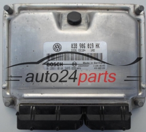 MOTORSTEUERGERÄT ECU STEUERGERÄT  SEAT LEON TOLEDO 1.9 TDI ARL BOSCH 0 281 010 985, 0281010985, 038 906 019 HK, 038906019HK 