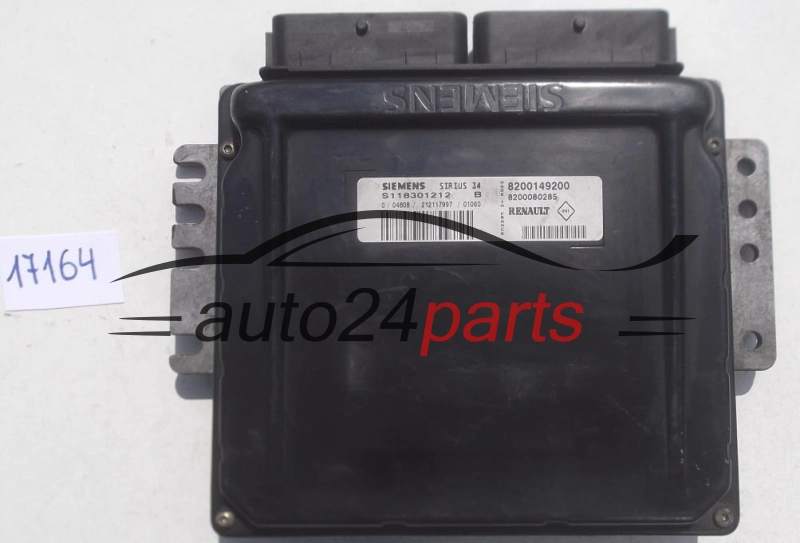  KOMPUTER STEROWNIK SILNIKA RENAULT 1.6 S118301212 B