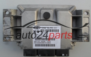 Calculateur Moteur PEUGEOT 206 Magneti Marelli IAW 6LPA.01, IAW6LPA01, HW 16575084, 9657649580, SW 16626124, 9656815380 