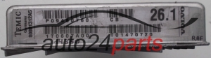 CENTRALITA ECU CAJA DE CAMBIO AUTOMATICO VOLVO S80 TEMIC 00001312A5, P09480760, 26.1