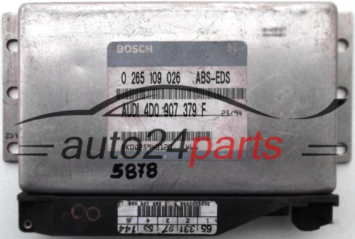 ABS STEROWNIK AUDI A4 A6 BOSCH 0 265 109 026, 0265109026, 4D0 907 379 F, 4D0907379F - 