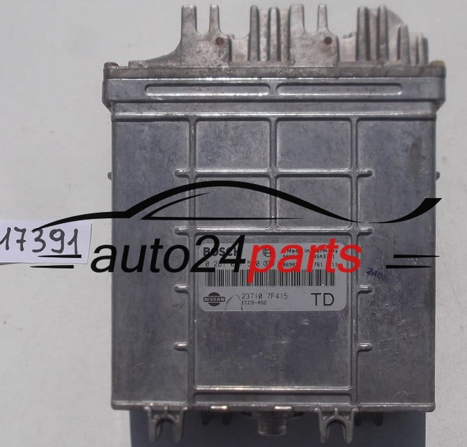 CALCULATEUR MOTEUR NISSAN TERRANO 2.7 TDI BOSCH 0 281 001 550, 0281001550, 23710 7F415, 237107F415 TD