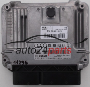 MOTORSTEUERGERÄT ECU STEUERGERAT AUDI VW BOSCH 0 281 018 129, 0281018129, 03L 906 018 KJ, 03L906018KJ, 03L906018 KJ 