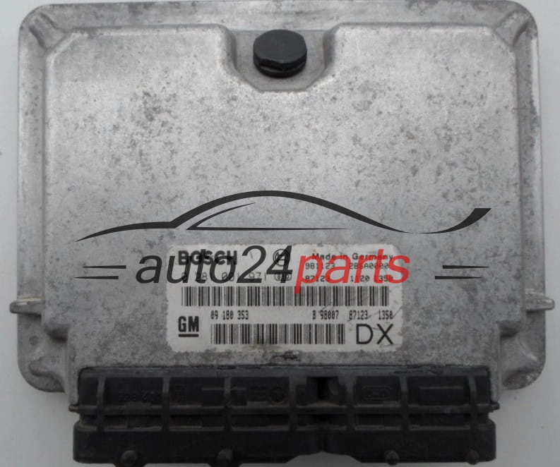 Calculateur Moteur OPEL ASTRA VECTRA ZAFIRA 2.0 DTL BOSCH 0 281 001 971, GM 09 180 353 DX