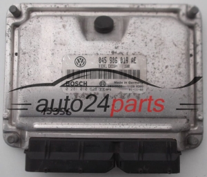 MOTORSTEUERGERÄT ECU STEUERGERAT VOLKSWAGEN LUPO BOSCH 0 281 010 628, 0281010628, 045 906 019 AE, 045906019AE