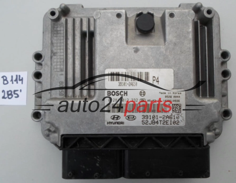 KOMPUTER STEROWNIK SILNIKA KIA RIO 1.5 CRDI BOSCH 0 281 012 332,  39101-2A610