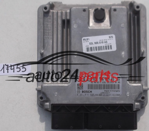 CALCULATEUR MOTEUR AUDI Q5 2.0 TDI BOSCH 0 281 016 698, 0281016698, 03L 906 019 AS, 03L906019AS, 03L 906 022 B, 03L906022B, EDC17CP14