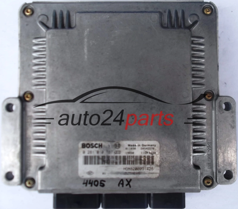  ECU CENTRALITA DE MOTOR RENAULT MASTER 2.2 DCI BOSCH 0281010787, 0 281 010 787 HOM8200091428 8200132175