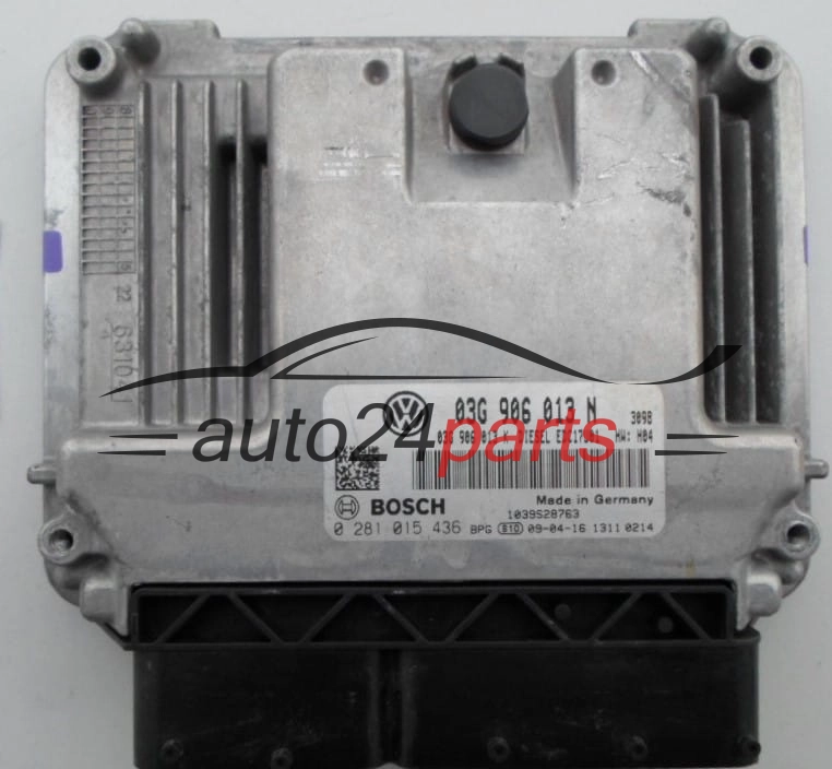 Calculateur Moteur SEAT IBIZA 1.9 TDI BOSCH 0 281 015 436,  03G 906 013 N