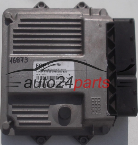 KOMPUTER STEROWNIK SILNIKA FIAT PANDA 1.3 JTD MAGNETI MARELLI MJD 6JF.S4, MJD6JFS4, FGP 55180280, 71600.042.00, 7160004200